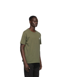 Nudie Jeans Green Uno Njco Circle T Shirt