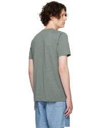 A.P.C. Khaki Polyester T Shirt