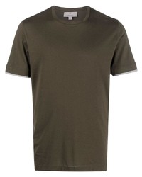 Canali Layered Short Sleeve T Shirt