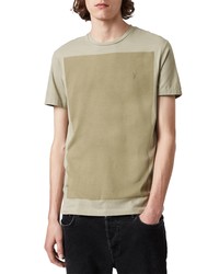 AllSaints Lobke Cotton Colorblock T Shirt