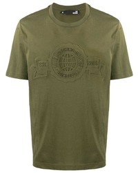 Love Moschino Logo Embossed T Shirt