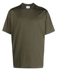 Y-3 Logo Patch Short Sleeved T Shirt