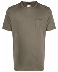 C.P. Company Logo Print Cotton T Shirt