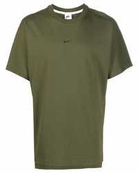 Nike Logo Print Cotton T Shirt