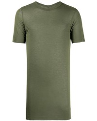 Rick Owens Long Length Short Sleeved T Shirt