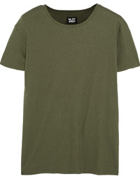 Nlst Classic Brushed Cotton And Cashmere Blend T Shirt