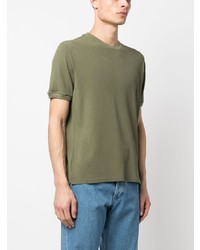 Zanone Plain Cotton T Shirt