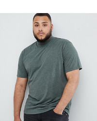 ASOS DESIGN Plus Relaxed Fit T Shirt With Turtle Neck