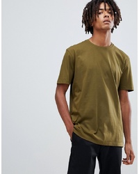 ASOS DESIGN Relaxed Fit T Shirt With Crew Neck In Green