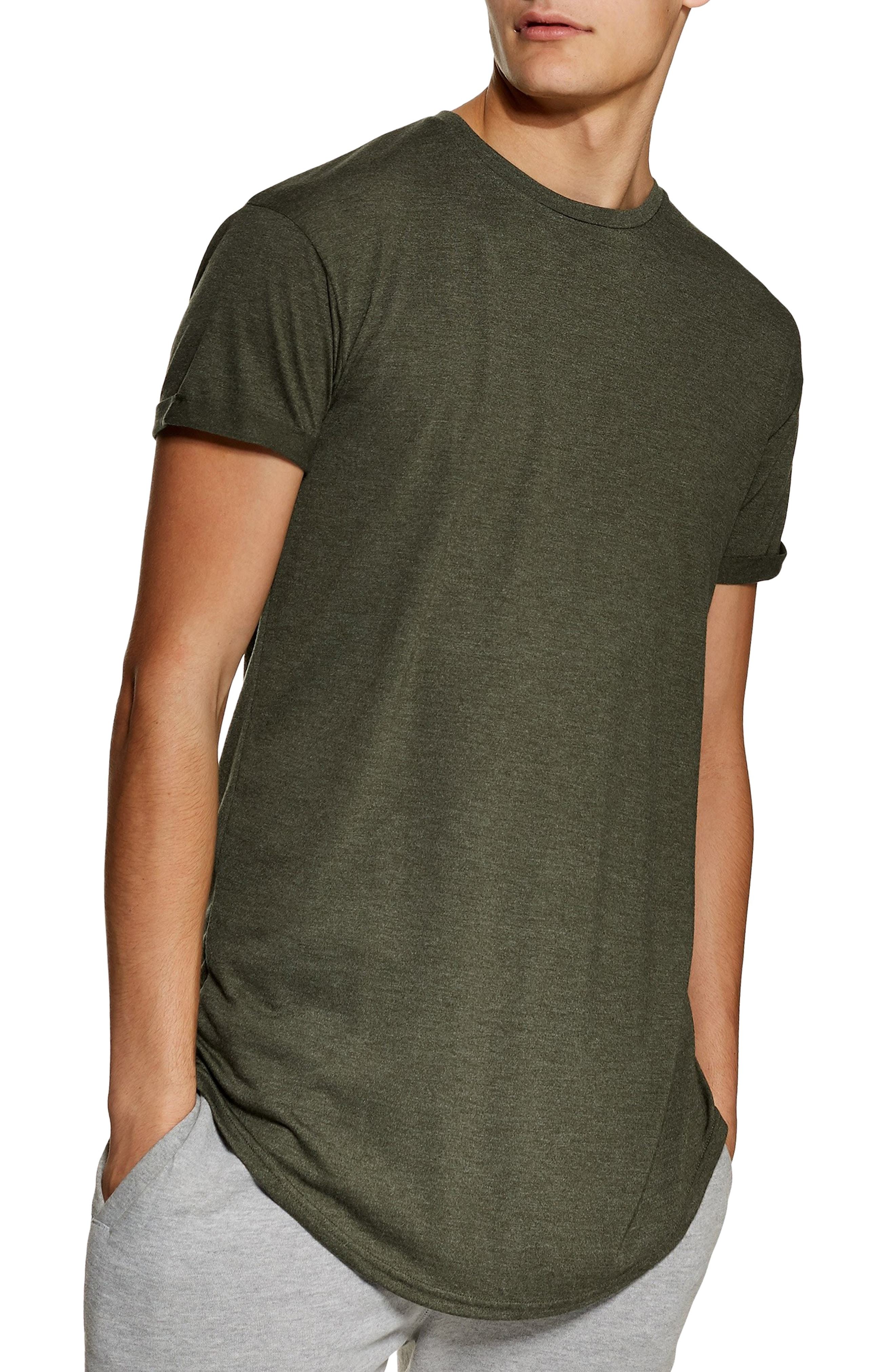 igen vejviser Shredded Topman Scotty Longline T Shirt, $30 | Nordstrom | Lookastic
