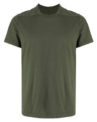 Rick Owens Short Sleeve Panelled T Shirt