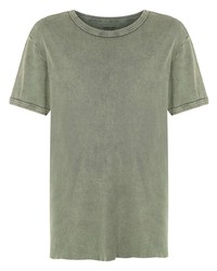 OSKLEN Washed Effect Crew Neck T Shirt