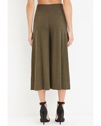 Forever 21 Contemporary Heathered Culottes