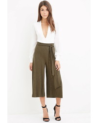 Forever 21 Contemporary Heathered Culottes