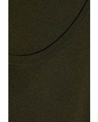 MICHAEL Michael Kors Michl Michl Kors Cutout Stretch Knit Dress Dark Green