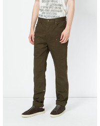 Lanvin Panelled Denim Trousers