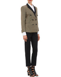 Band Of Outsiders Bi Color Double Breasted Blazer