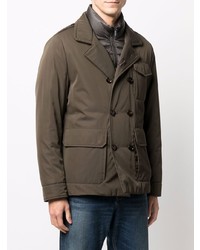 Moorer Double Breasted Padded Jacket