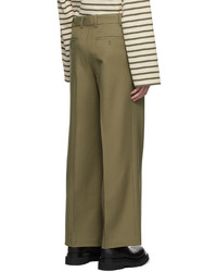 Wooyoungmi Green Wide Trousers