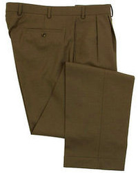 Ralph Lauren New Nwt Olive Light Brown Wool Dress Pants