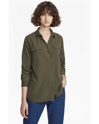 French Connection Classic Crepe Light Long Sleeved Shirt