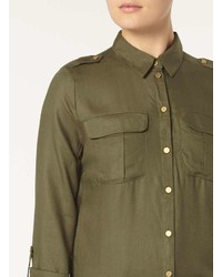 Khaki Military Shirt