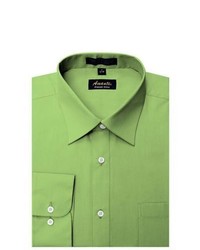 The Sun's Group Wrinkle Free Apple Green Dress Shirt