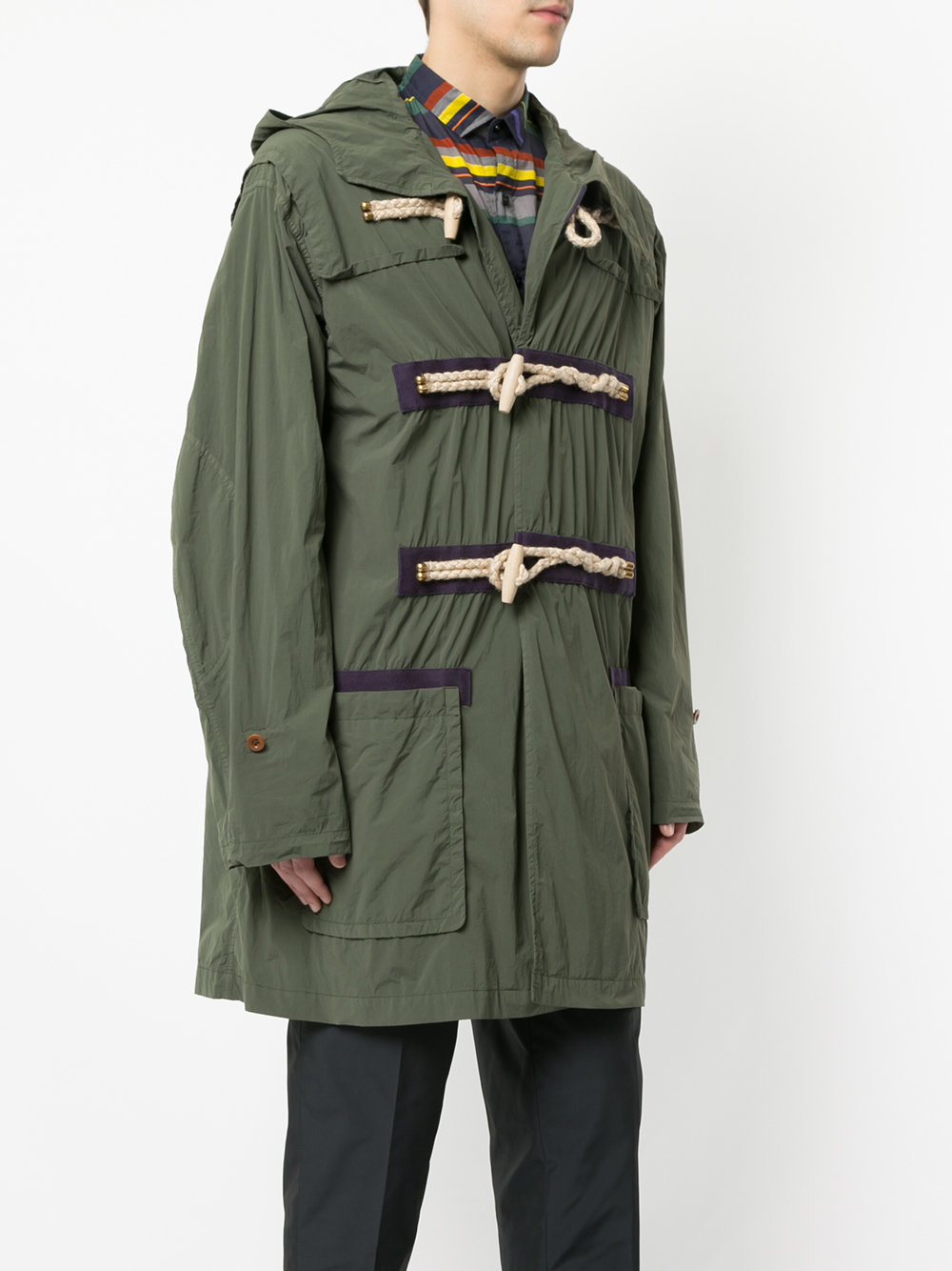 Kolor Oversized Duffle Coat, $807 | farfetch.com | Lookastic