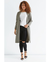 Oasis Soft Twill Duster Coat