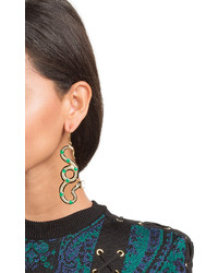 Alberta Ferretti Embellished Earrings