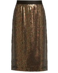Tibi Sequin Embellished Skirt