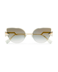 Olive Embellished Sunglasses