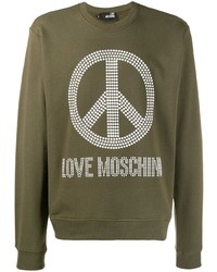 Love Moschino Peace Love Sweatshirt