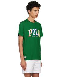 Polo Ralph Lauren Green Embroidered T Shirt