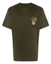 Maharishi Plant Embroidered Boxy T Shirt