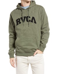 RVCA Concord Applique Logo Cotton Hoodie
