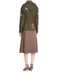 RED Valentino Red Valentino Cotton Jacket With Embroidery