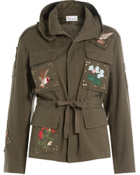 RED Valentino Red Valentino Cotton Jacket With Embroidery