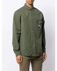 Zadig & Voltaire Zadigvoltaire Patches Button Down Shirt