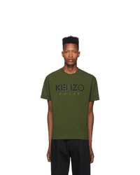 Kenzo Green Mesh Skate T Shirt