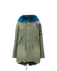 Mr & Mrs Italy Embroidered Parka Jacket