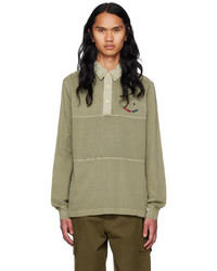 Ps By Paul Smith Khaki Embroidered Polo