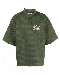 Gcds Logo Embroidered Polo Shirt