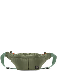 Porter-Yoshida & Co Khaki Nylon Waist Bag