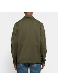 Paul Smith Cotton And Linen Blend Twill Field Jacket