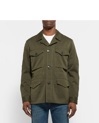 Paul Smith Cotton And Linen Blend Twill Field Jacket