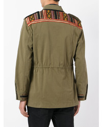 Fashion Clinic Timeless Embroidered Panel Field Jacket