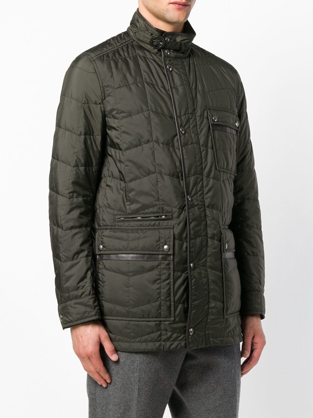 Salvatore Ferragamo Quilted Jacket, $1,390 | farfetch.com | Lookastic