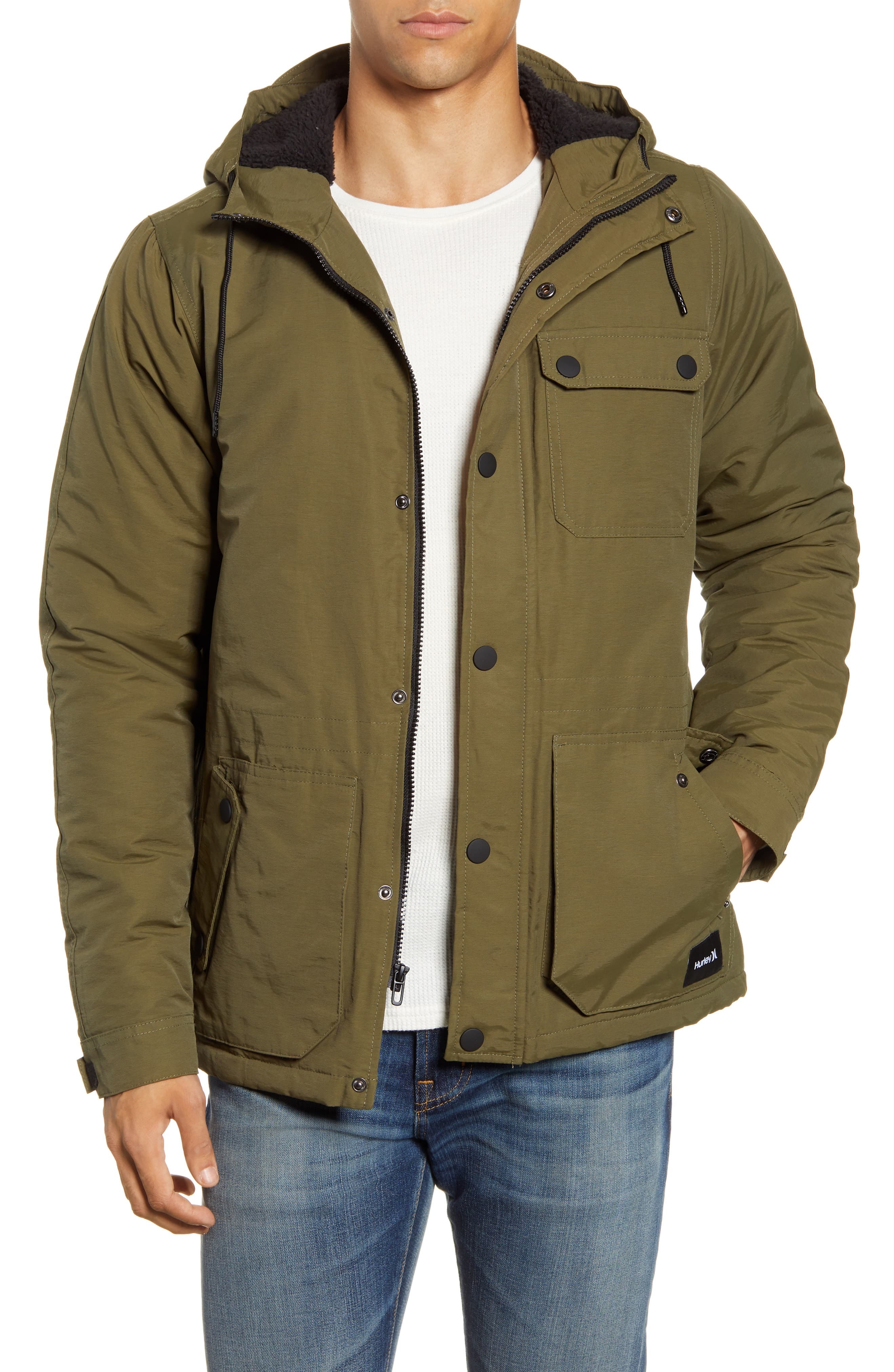 Hurley Slammer Field Jacket, $99 | Nordstrom | Lookastic