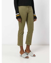 Incotex Cropped Flared Jeans